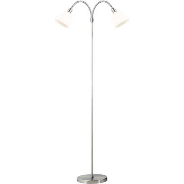 Ray Double Floor Lamp - Chrome, none
