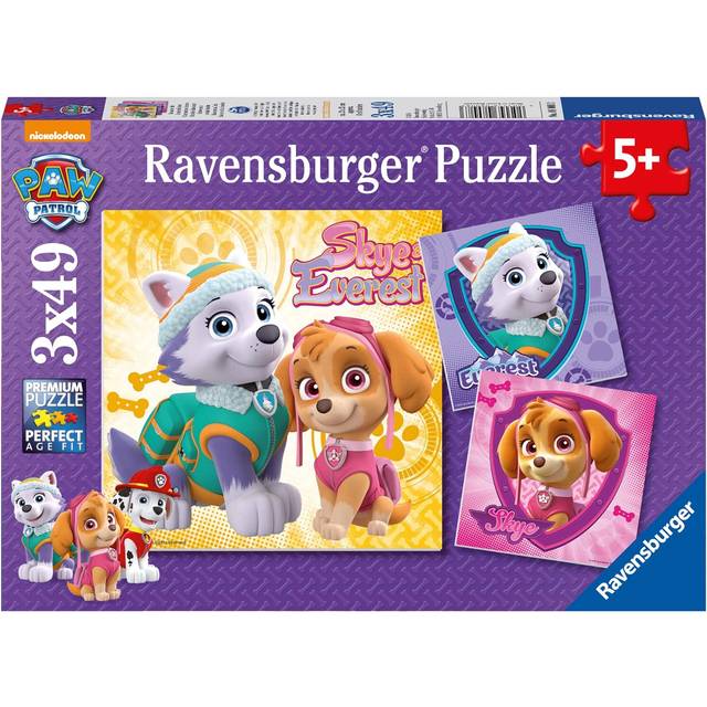 3 Jigsaw Puzzles - Paw Patrol