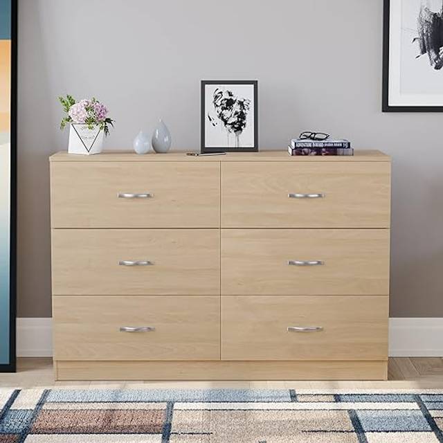Vida Designs Corona Solid Pine 1 Drawer Console Table - Oak