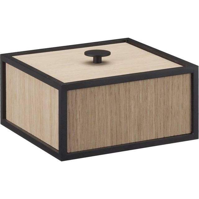 Audo Copenhagen Frame 14 box med lock ek - Brun