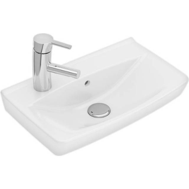 Ifö Spira 15018 Tvättställ 50 cm, kranhål vänster