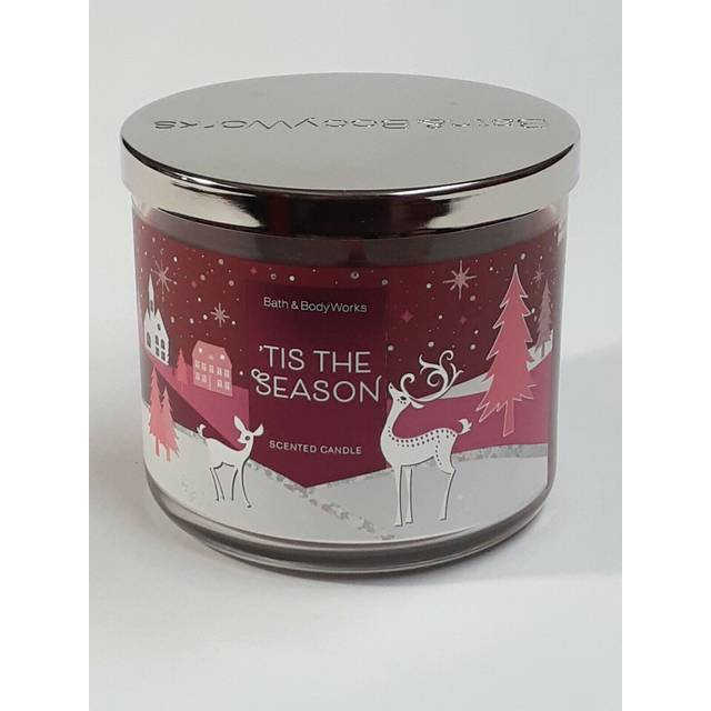Bath & Body Works 3Wick Scented Candle w/Essential Oils  14.5 oz  '