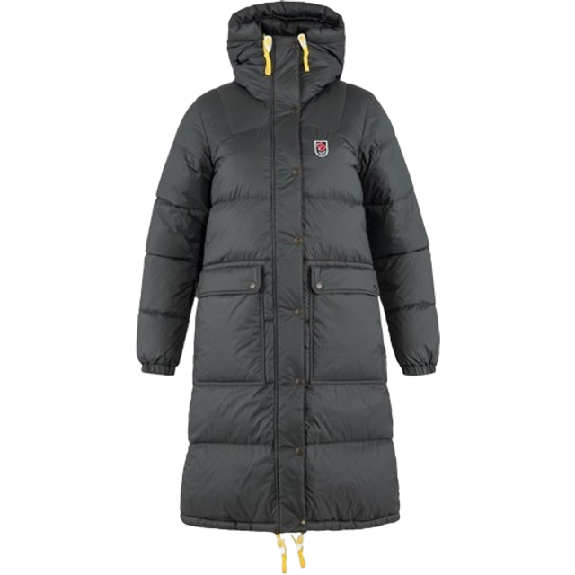 Fjällräven Expedition Long Down Parka W Women - Jackets Fjällräven - Grey - F86126-050-M - Size: M (M)