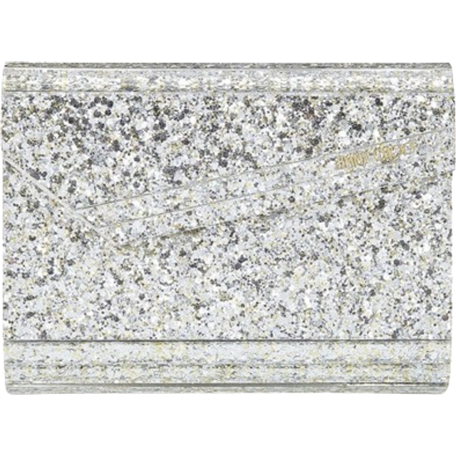 Jimmy Choo Silver Candy Clutch - CHAMPAGNE - UNI