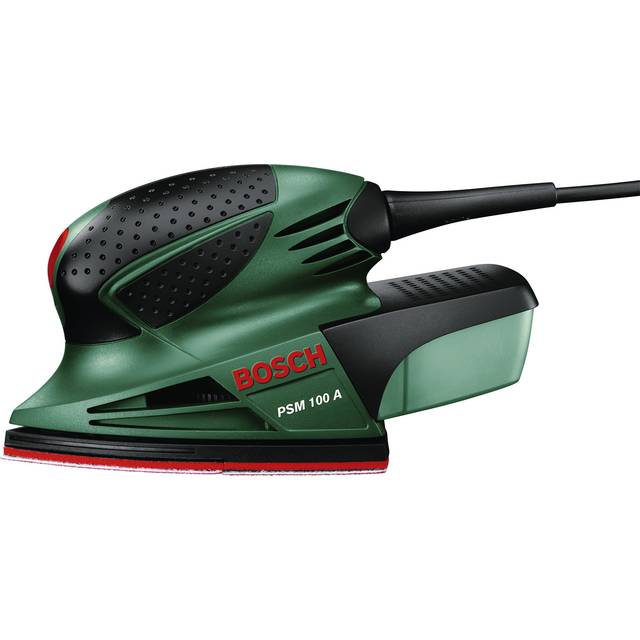 BOSCH PSM 100 A Multi-pad Sander - Black & Green
