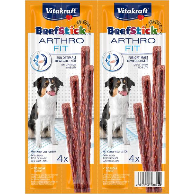 Vitakraft Beefstick Arthrofit hundgodis (4 pinnar). Förpackning: 1 förpackning