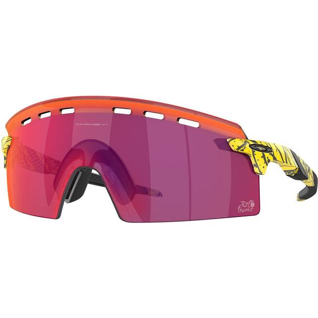 Oakley 2023 Tour De France Encoder Strike Vented Gul/Svart - Guld,Sort