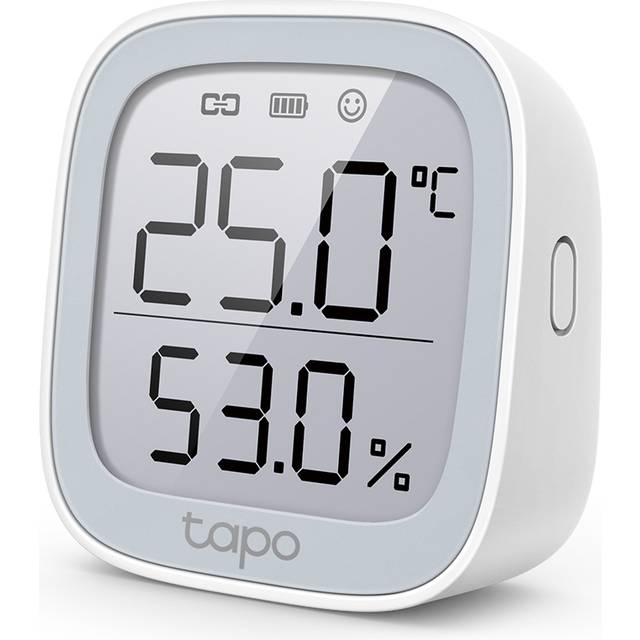 TP-Link Tapo T315 Temperatur- och luftfuktighetsmätare för smarta hem, digital termohygrometer inomhusrumstermometer med 2,7 tums E-Ink-display, sensor med hög precision, hubb krävs