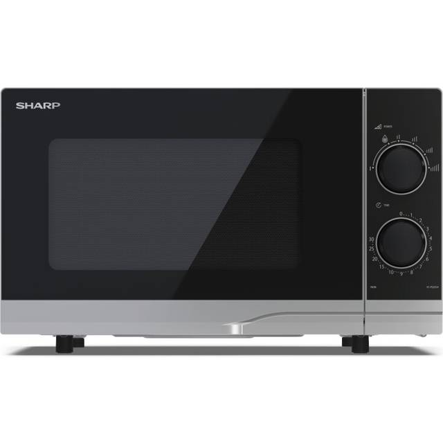 Sharp 20L 700W Solo Microwave - Silver