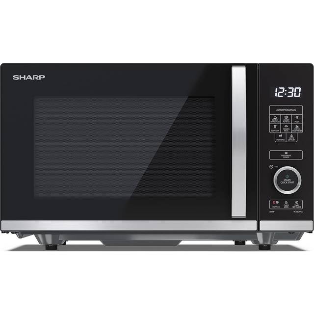 SHARP Quality Series YC-QS204AU-B Solo Microwave - Black, Black