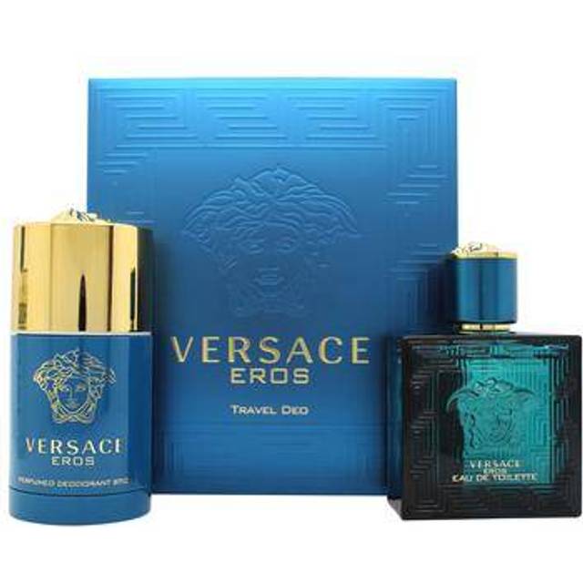 VERSACE FRAGRANCE Gift Set Eros Pour Homme Edt + Deo Stick |Nude |One Size