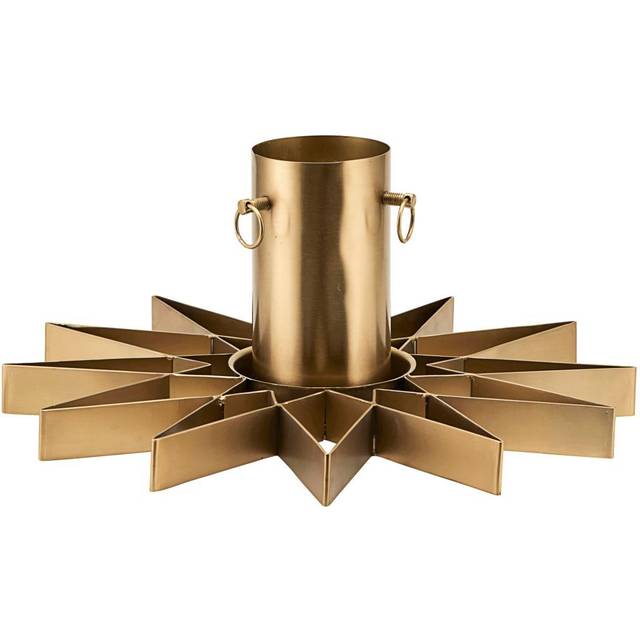 House Doctor Star Christmas tree foot Brass