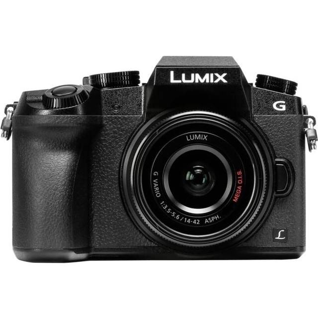 Panasonic DMC-G70 + Lumix G Vario 14-42mm f/3.5-5.6 MEGA OIS - Black | ✅ 5 years warranty