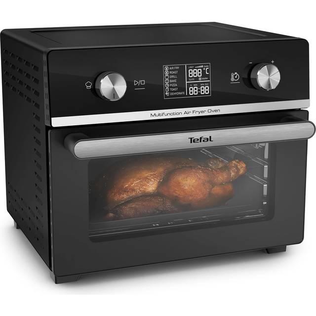 Tefal Easy Fry Pizza, XL Surface, Large Air Fryer, Spacious Basket, Up To 1 Kg of Fries, Compact Design, Extra-Crisp Technology, Viewing Window,