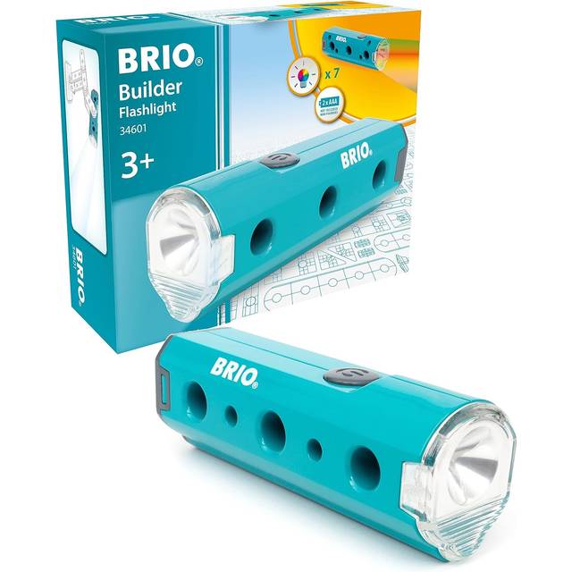BRIO Builder 34601 Ficklampa, Blå, Från 3 år