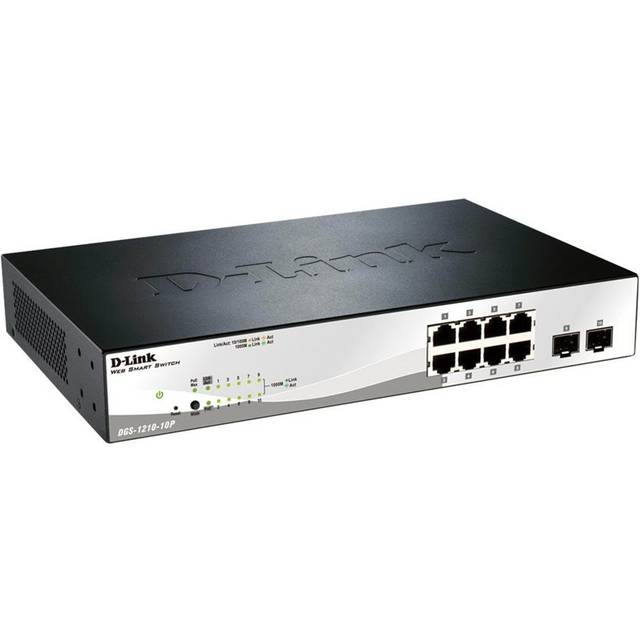 D-Link DGS-1210 10-Port Gigabit Smart Switch