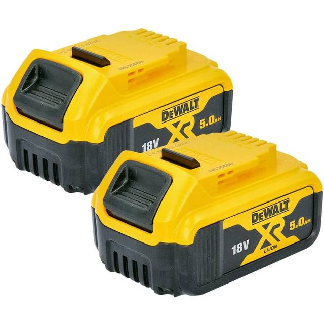 DEWALT DCB184-XJ XR Lithium-Ion Battery, 5Ah, 18V, Pack of 2