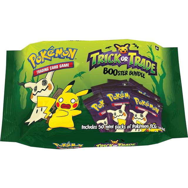 Pokemon Booster Pakke - Trick or Trade 2023 BOOster Bundle - 50 Mini-Boosters