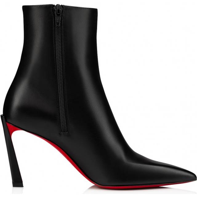 Christian Louboutin Condora 85 leather ankle boots - black (UK 5)