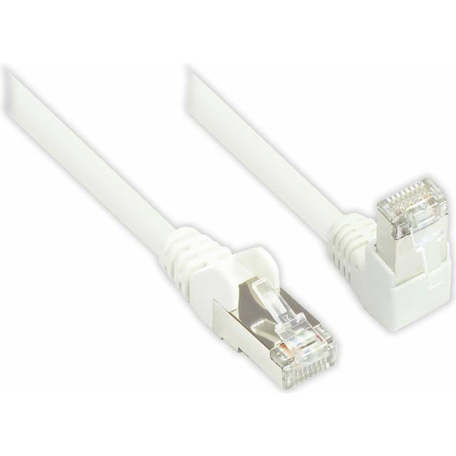 Cat6 S/FTP RJ45 - Angled RJ45 M-M 5m