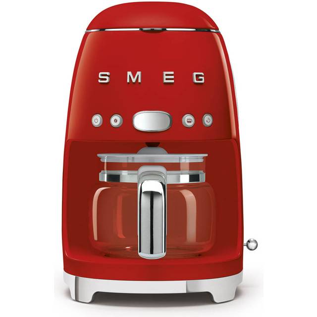 Smeg 50's Retro DCF02RDUK Filter Coffee Machine with Timer - Red