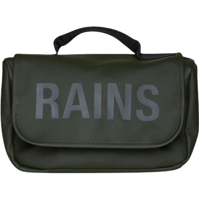 RAINS Texel Wash Bag W3 |Khaki green |One Size