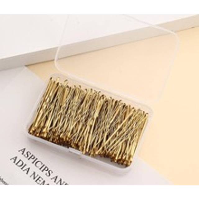 SHEIN 150pcs Women Solid Casual Bobby Pin For Daily Life Hair Clips
