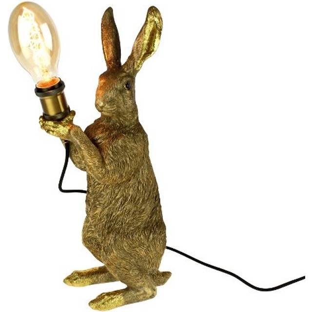 Table lamp rabbit Meister Lampe, gold