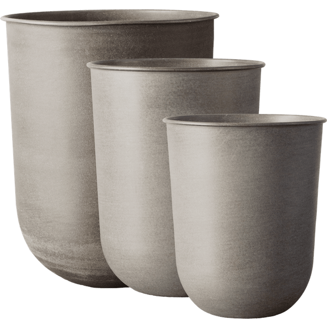 DBKD Out kruka 3 delar Beige