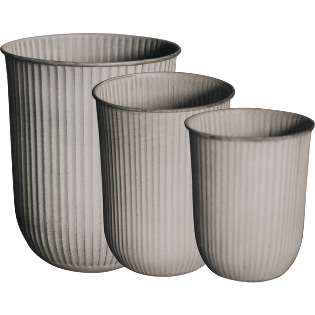 DBKD Out stripe kruka 3 delar Beige