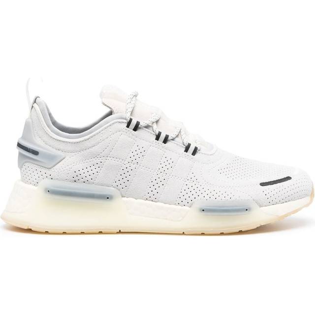 adidas - low-top perforated suede sneakers - men - Rubber/Calf Suede/Calf Leather - 3.5 - Grey