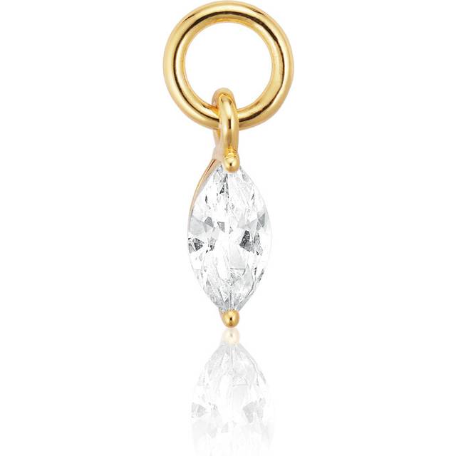 Sif Jakobs Jewellery, Accessoarer, Dam, ONE Size, Charm Hoop Örhängen - yellow (ONE SIZE)