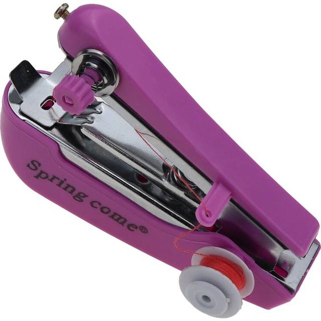 Mini Handheld Sewing Machine Portable Manual Sewing Small Manual Sewing Machine