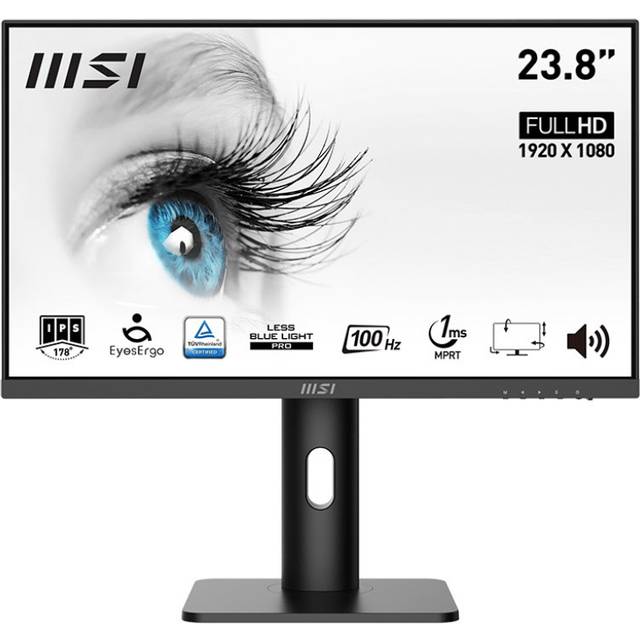 MSI PRO MP243XPDE 24 Inch Full HD IPS LED Screen