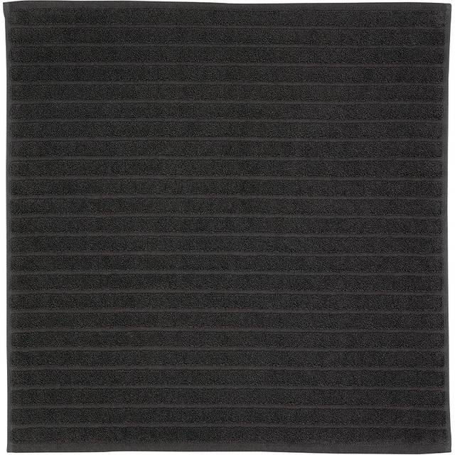 'Prism' Luxury 100% Turkish Cotton Bath Mats - Black - One Size