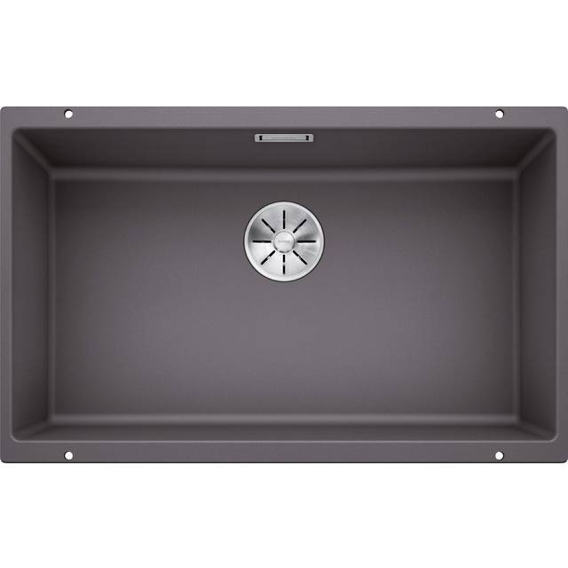 Subline 73 x 46cm Undermount Kitchen Sink - Rock Grey (1,000mm L X 460mm W)