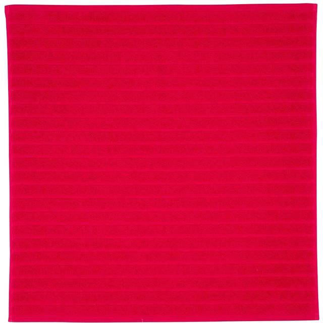 'Prism' Luxury 100% Turkish Cotton Bath Mats - Red - One Size