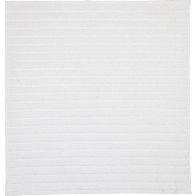 'Prism' Luxury 100% Turkish Cotton Bath Mats - White - One Size