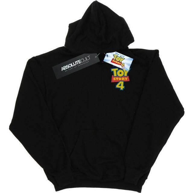 Disney Womens/Ladies Toy Story Neon Pizza Planet Breast Print Hoodie XXL black