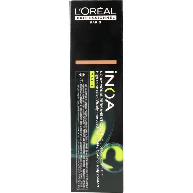 L’Oréal Professionnel Inoa Permanent hårfärgningsmedel Ammoniak-fri Skugga 6.8 60 ml