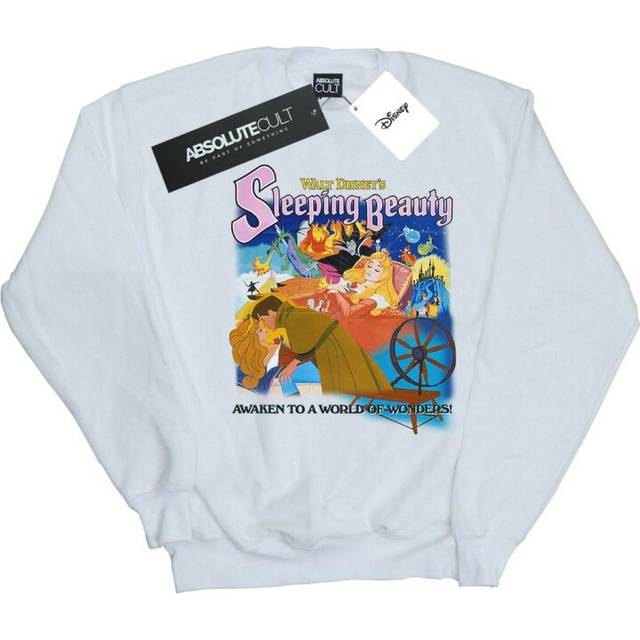 Sleeping Beauty Collage Poster Sweatshirt - White - M
