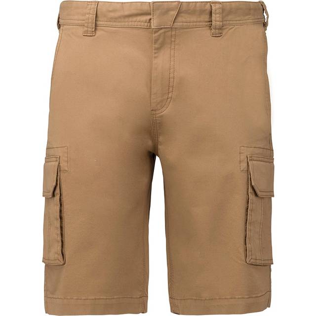 (38in, Camel) Kariban Adults Unisex Multi-Pocket Shorts