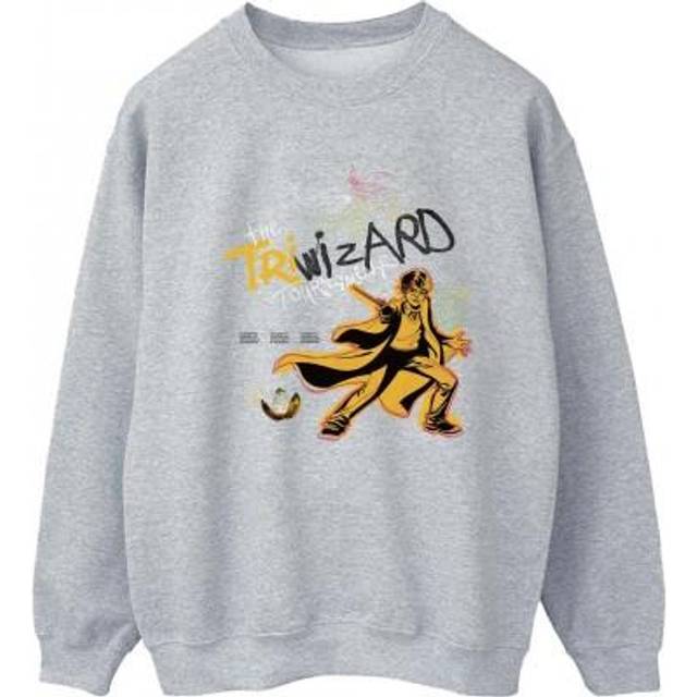 Harry Potter Mens Triwizard Poster Sweatshirt XXL grey