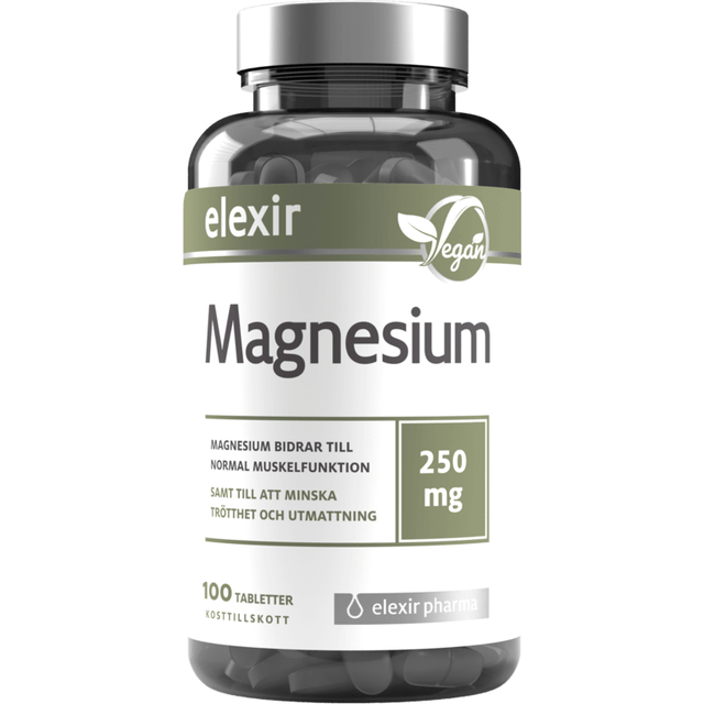 Elexir Magnesium 250mg 100 tab