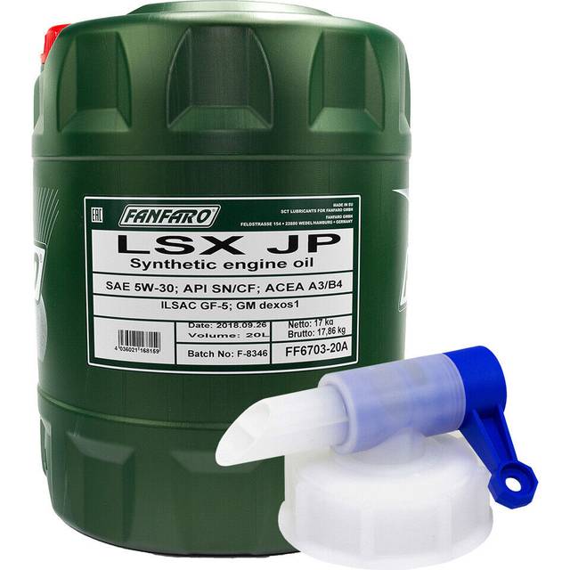 Fanfaro Profi Line LSX JP 5W-30 20l Motorolja FF6703-20 VOLVO: F 12