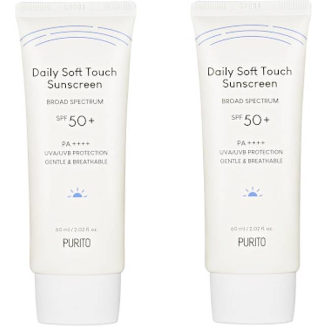 Purito SEOUL - Daily Soft Touch Sunscreen SPF50+ PA++++ - 60ml (2ea) Set
