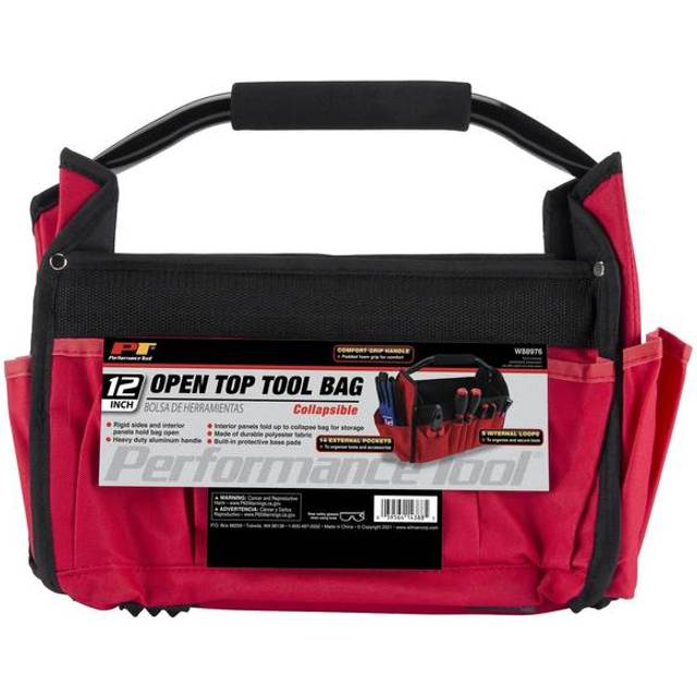 12 OPEN TOP TOOL BAG TOTE