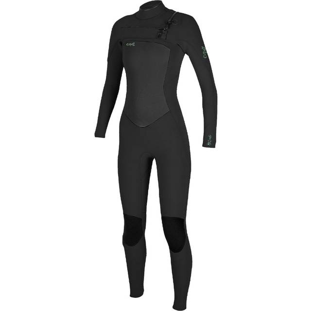 Women's zip-up surf wetsuit O'Neill Epic 5/4 - Noir