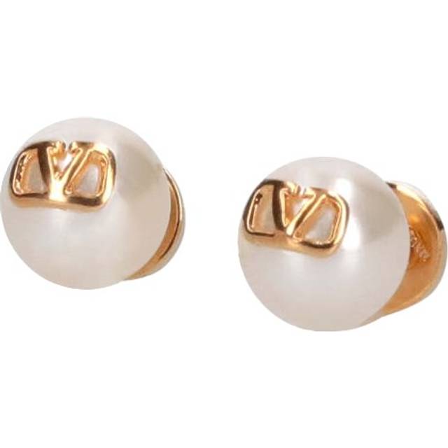 Valentino Garavani, Accessoarer, Dam, ONE Size, VLogo Signature Örhängen - yellow (ONE SIZE)