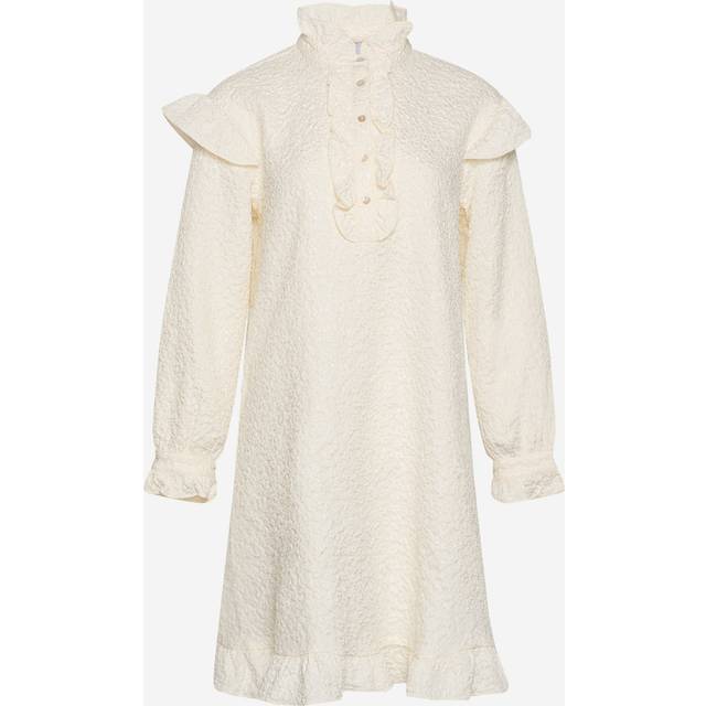 Reno Ruby Ruffle Dress Cream